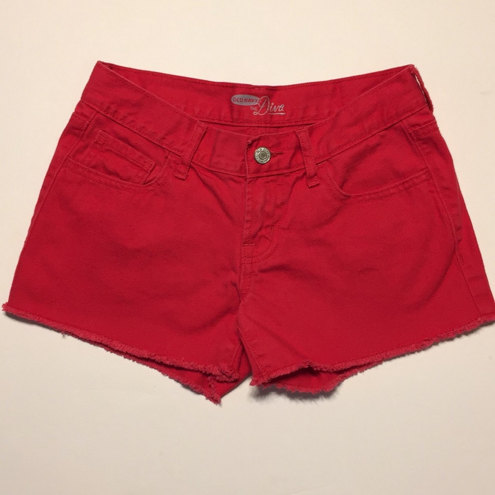 Old Navy Women’s Red Jean Shorts
